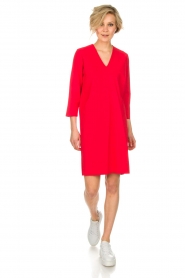 D-ETOILES CASIOPE |  Stretch dress Nya | red  | Picture 3
