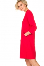 D-ETOILES CASIOPE |  Stretch dress Nya | red  | Picture 4