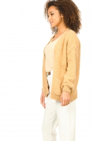 Knit-ted |  Knitted cardigan Bernelle | mustard yellow  | Picture 8