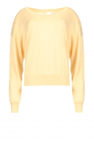 Knit-ted |  Basic sweater Fayline | yellow