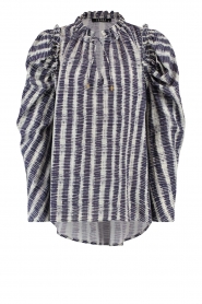 Ibana |  Tie-dye top Thempis | purple   | Picture 1