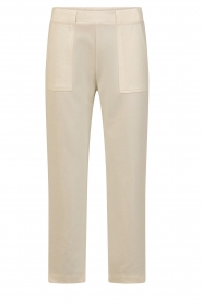 Knit-ted |  Stretch pants Marion | beige