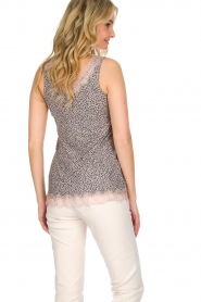 Rosemunde |  Top with lace Janna | animal print  | Picture 5