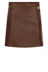 Liu Jo |  Mini skirt Beverly | brown