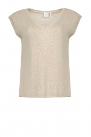 Knit-ted |  Knitted spencer Myra | beige  | Picture 1