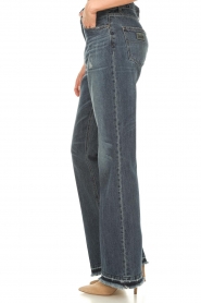 Lois Jeans | Wide leg jeans Ninette L34 | blauw   | Afbeelding 5