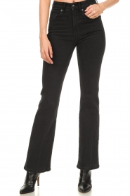 Lois Jeans | Flared jeans Riley L32 | zwart   | Afbeelding 4