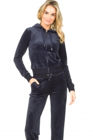 Juicy Couture |  Velour cardigan Robertson | blue  | Picture 2