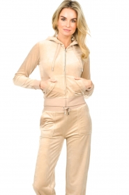 Juicy Couture |  Velour cardigan Robertson | beige  | Picture 6