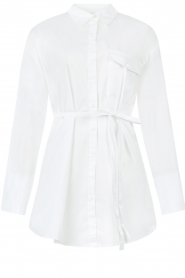 Twinset |  Oversized blouse Camicia | white  | Picture 1