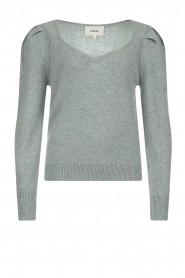 ba&sh |  Finely knitted sweater Yeraz | blue    | Picture 1