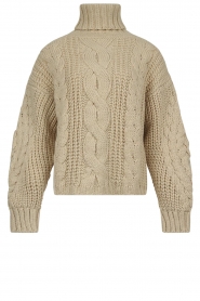 Be Pure |  Chunky knitted sweater Elza | natural