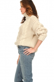 Be Pure |  Chunky knitted sweater Elza | natural  | Picture 7