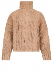Be Pure |  Chunky knitted sweater Elza | camel  | Picture 1