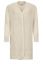 Be Pure |  Knitted cardigan Elza | natural