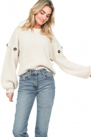 Be Pure :  Knitted sweater Freddo | beige - img6