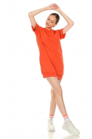 Blaumax | Sweater jurk Queens | oranje   | Afbeelding 3