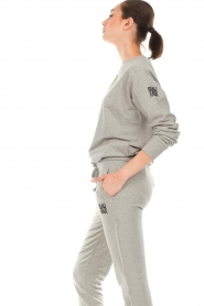 Blaumax :  Sweater with logo detail Brooklyn | grey - img7
