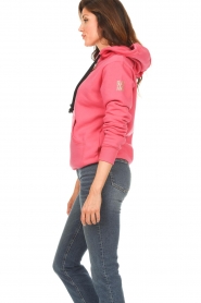 Blaumax |  Hoodie with pull cords Harlem | pink  | Picture 6