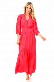 Dante 6 |  Maxi dress with split Nince | pink  | Picture 6