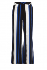 Aaiko |  Striped trousers Calida | blue  | Picture 1