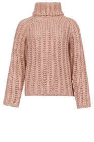  Chunky knitted sweater Tessa Tia | pink