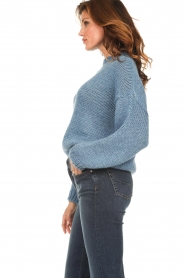 Blaumax :  Knitted sweater Jonna | blue - img7