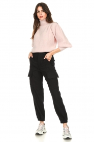 Magali Pascal |  Soft turtleneck with cashmere Ambar | pink  | Picture 3