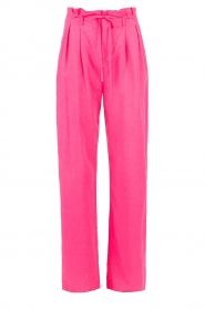  Lyocell paperbag pants Vernan | pink