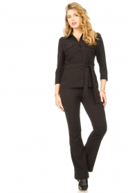 Dante 6 |  Flared trousers Tory | black  | Picture 2
