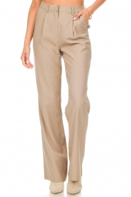 Freebird |  Flared trousers Noras | beige  | Picture 4