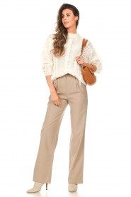 Freebird |  Flared trousers Noras | beige  | Picture 3