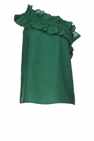  One-shoulder top Molly | green