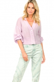 Dante 6 |  Knitted cardigan Jessy | lilac  | Picture 2