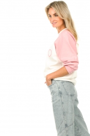 IRO :  Sweater with logo Jabiz | pink - img6