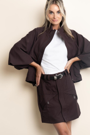 IRO :  Leather waist belt Sugar | black - img4
