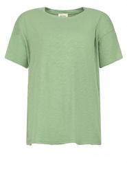 American Vintage |  Basic round neck T-shirt Sonoma | green 