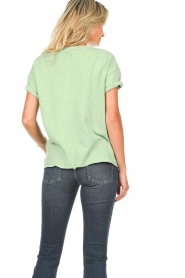 American Vintage |  Basic round neck T-shirt Sonoma | green   | Picture 5