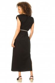 Dante 6 |  Dress with waist belt Muscle | black  | Picture 8