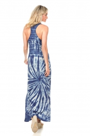 Lollys Laundry :  Tie dye maxi dress Cecilie | blue - img6