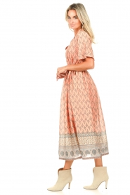 Lollys Laundry |  Printed maxi dress Sumia | pink  | Picture 4