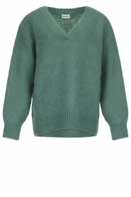  Soft mohair sweater Pinoberry | green