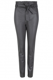 Faux leather pants Duran | grey 