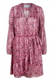Dante6 |  Printed dress Belief | pink | Picture 1