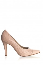 Noe | Leren pumps Nicole | nude