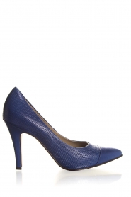 Noe | Leren pumps Nicole | blauw