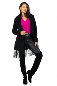 Toral |  Suede knee boots Ines | black  | Picture 2
