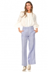 Second Female |  Wide leg trousers Ydun | blue  | Picture 5