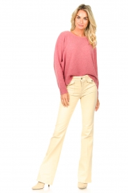 American Vintage :  Knitted sweater Razpark | pink - img3