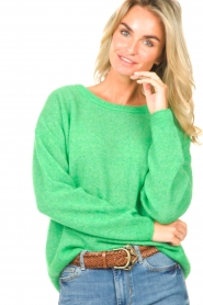 American Vintage |  Knitted sweater Razpark | green  | Picture 2